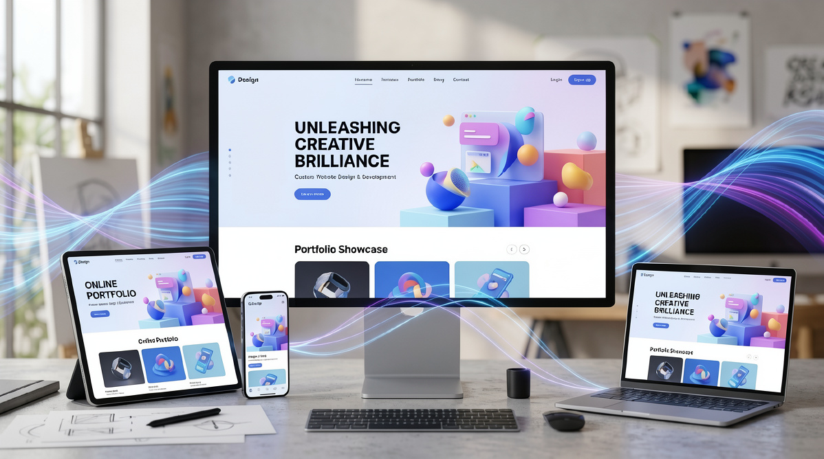 Website Interface Design